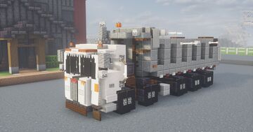 Peterbilt 320, dump truck Minecraft Map & Project