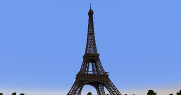 La Tour Eiffel (Paris, France) Minecraft Map & Project