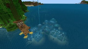 [1.21 BE] Undersea Living - undersea base Minecraft Map & Project