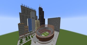 Chicago Skyline Minecraft Map & Project