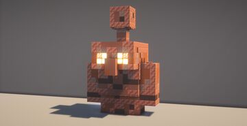 The Copper Golem (Statue) Minecraft Map & Project