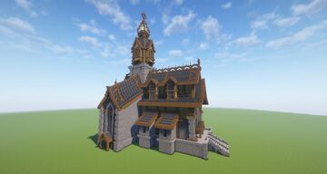 Hallowfall - Mereldar Church Minecraft Map & Project