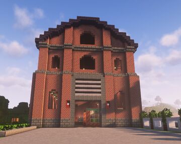 Large Industrial Factory / Warehouse Build – Simple & Functional Design Minecraft Map & Project