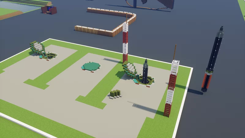 Topol-M ICBM Nuclear Missile Silo Minecraft Map