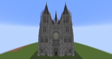 Gothic Cathedral Minecraft Map & Project