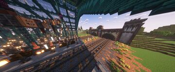 Grand Railway Station Minecraft Map & Project