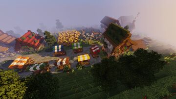 🌿 Willowstead Village Minecraft Map & Project