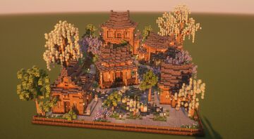Japanese Houses Minecraft Map & Project