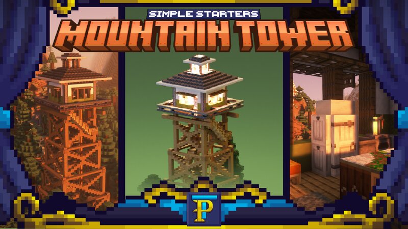 Mountain Tower | Simple Starters | PaleoTech | Bedrock & Java