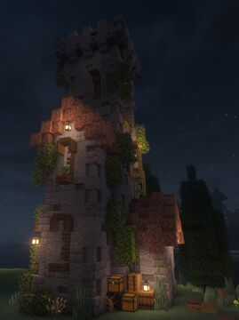Medieval Tower Ruins Minecraft Map & Project