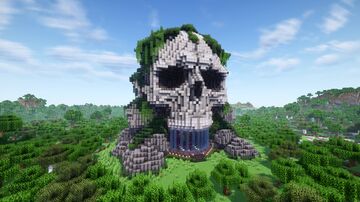 Minecraft Skull Nether Portal Statue V13 Minecraft Map & Project