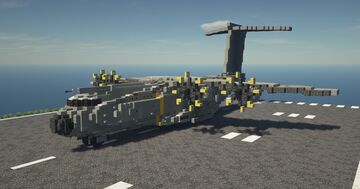 A400-M Airbus 1.5:1 Scale Minecraft Map & Project