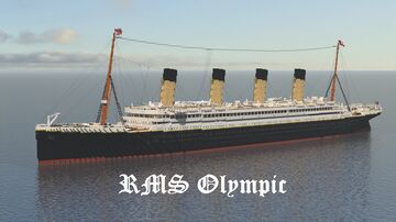 Ocean liner RMS Olympic (1911) Minecraft Map & Project