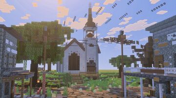 Valentine Church - Valentine, New Hanover | RDR2 Valentine Project Minecraft Map & Project