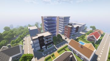 Modern City Minecraft Map & Project