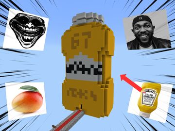 MUSTARD OBBY Minecraft Map & Project