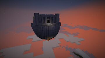Flying Castle Minecraft Map & Project