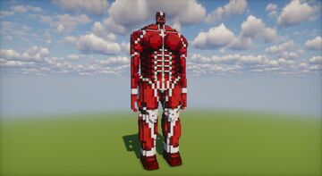Colossal (Wall) Titan v.3 - Attack on Titan The Rumbling Project [1.21.10+] Minecraft Map & Project