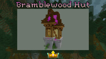 🍇 Bramblewood Hut Minecraft Map & Project