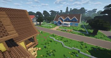 Hello Neighbor Custom Map (MODDED + Includes Custom Player Model!) Minecraft Map & Project