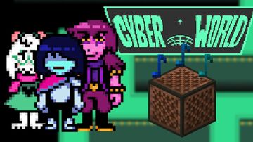 Noteblock Song: A CYBER'S WORLD? - World Download! Minecraft Map & Project