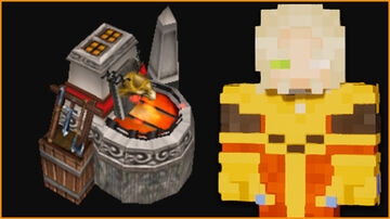 BLOOD ELF'S FORGE from Warcraft Minecraft Map & Project