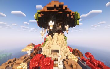Mushroom House Minecraft Map & Project