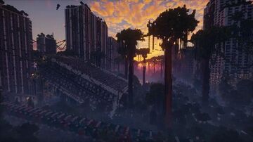 [Mosslorn] - 1000x1000 Abandoned City Map Bedrock port by Den Worlds Studios | Update v2.0 + 1.21.70+ Minecraft Map & Project