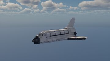 NASA Space Shuttle 🇺🇸 1:1 Minecraft Map & Project