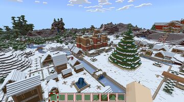 Festive Mashup 2016 ORIGINAL (BEDROCK ONLY!) Minecraft Map & Project