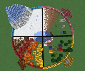 Seasons in Circle Minecraft Map & Project