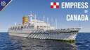RMS EMPRESS OF CANADA (1960) - The White Empress Minecraft Map & Project