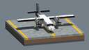 propeller aircraft - DHC-6 Twin Otter - [1,5:1 scale] Minecraft Map & Project