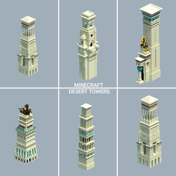 Desert Tower Bundle Minecraft Map & Project