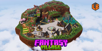 Hub/Spawn - Fantasy Village v1.01 Minecraft Map & Project