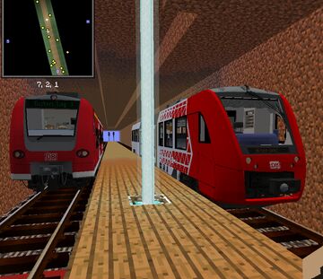 S-bahn München version 0.0.7 Minecraft Map & Project