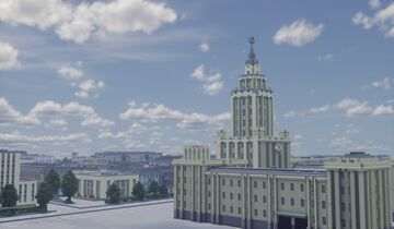 Red Gate Building Minecraft Map & Project