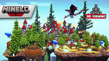 Dragon Attack Spawn - 250x250 Minecraft Map & Project