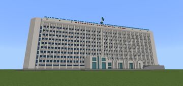 Казахский Национальный Технический Университет им. К. Сатбаева Minecraft Map & Project