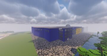Большой Торговый Центр Лето/Big Summer Shopping Mall Minecraft Map & Project
