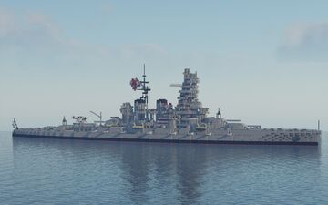 IJN Haruna (full interior) Minecraft Map & Project
