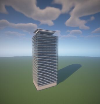 Torre Garena Madrid 1:1 Minecraft Map & Project