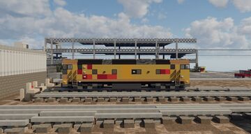 V/Line G Class Locomotive (Aurizon Livery) 1:1.5 Scale Minecraft Map & Project