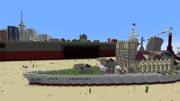 Battleship - CITY mashup builds Minecraft Map & Project
