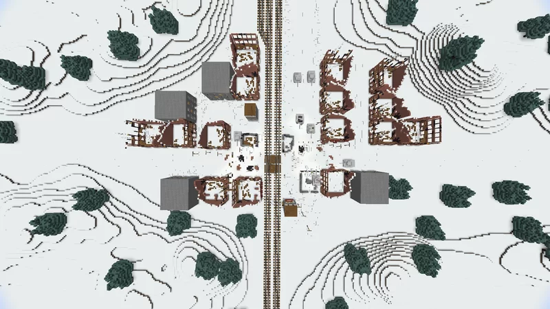 World War II PvP map Minecraft Map