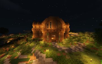Big Wooden House Minecraft Map & Project