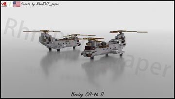 Minecraft [1.5:1] CH-46 D Minecraft Map & Project