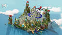 Medieval Dragon Castle - 500x500 Minecraft Map & Project