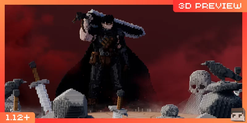 Arena | 150x150 | Berserk Field Minecraft Map