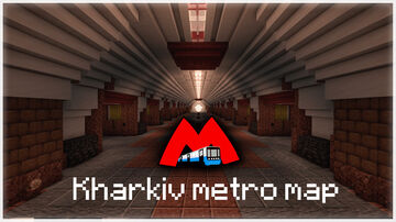 Kharkiv metro map |Мапа метро Харкова| Minecraft Map & Project